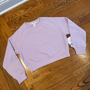 New Athleta Girl All Day Crewneck Sweatshirt. Size 12